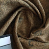 Sporadic Shapes in Brown | Upholstery Fabric | 55 Wide | By the Yard | Durable