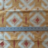 Orange and Red Ikat | Upholstery / Slipcover Fabric | 54 Wide | By the Yard