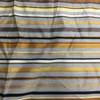 Stripes in Gold, Black, and Gray | Upholstery / Slipcover Fabric | 58 Wide | BTY