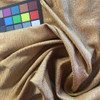 Gold Crinkle Texture  Polyester Silky Solid Fabric | Apparel | Dresses | Tops | Lining | By The Yard | 60 inch wide