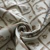 Chickens Diamond Lattice in Brown / Beige | Upholstery Fabric | 56 Wide | BTY