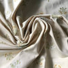 Floral in Tan and White | Upholstery / Slipcover Fabric | 56 Wide | By the Yard