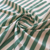Vertical Stripes in Green and Tan | Home Decor Fabric | 54 Wide | By the Yard