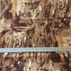 Abstract Paint in Brown and Tan | Home Decor Fabric | 53 Wide | By the Yard
