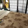 Spanish Toile in Beige and Brown | Upholstery Fabric | 54 Wide | By the Yard