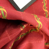 Wavy Horizontal Stripes in Red / Green / Yellow | Upholstery Fabric | 54 W | BTY
