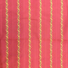 Wavy Horizontal Stripes in Red / Green / Yellow | Upholstery Fabric | 54 W | BTY