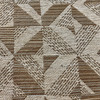 Geometric Diamonds in Two Toned Brown | Upholstery Fabric | 57 W | By the Yard