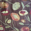 Modern Floral in Brown, Tan, and Red | 58 Wide Fabric | By the Yard | Durable