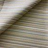 Tan and Gray Decorative Stripes | Upholstery / Slipcover Fabric | 56 Wide | BTY