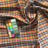 Red, Green, Black, Blue Checked Plaid | Drapery / Slipcover Fabric | 56 W | BTY