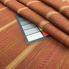 Orange and Red Uneven Stripes |  Upholstery Fabric | 53 Wide | By the Yard
