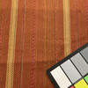 Orange and Red Uneven Stripes |  Upholstery Fabric | 53 Wide | By the Yard