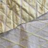 Argyle in Yellow and Beige | Drapery / Slipcover Fabric | 55 Wide | By the Yard