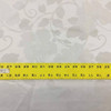 White Tone on Tone Floral | Upholstery / Drapery Fabric | 59 Wide | By the Yard