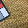 Chenille Tan Basketweave | Heavyweight Upholstery Fabric | 58 Wide | By the Yard