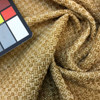 Chenille Tan Basketweave | Heavyweight Upholstery Fabric | 58 Wide | By the Yard