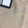 Semi Sheer Floral in Tan | Drapery / Home Decor Fabric | 56 Wide | By the Yard