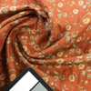 Autumn Floral in Orange, Tan, Beige | Upholstery Fabric | 58 Wide | By the Yard