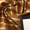 Brown and Beige Textured Stripe | Upholstery / Slipcover Fabric | 57 Wide | BTY