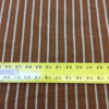 Brown and Beige Textured Stripe | Upholstery / Slipcover Fabric | 57 Wide | BTY