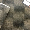 Black and Gray Vertical Ombre Stripes | Upholstery Fabric | 55 W | By the Yard
