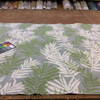 Fern Leaves in Green and Beige | Upholstery Fabric | 56 Wide | By the Yard