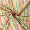 Retro Stripes in Yellow, Green, Red | Upholstery Fabric | 56 Wide | By the Yard