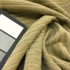 Plush Stripes in Tan | Heavyweight Upholstery Fabric | 54 Wide | By the Yard