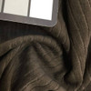 Plush Brown Stripes | Heavyweight Upholstery Fabric | 54 Wide | By the Yard