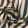 Brown and Tan Wide Vertical Stripes | Upholstery Fabric | 56 Wide | By the Yard