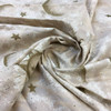Moon, Sun, and Stars in Beige and Bronze | Home Decor Fabric | 58 Wide | BTY
