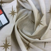 Galileo Star in Beige and Brown | Home Decor Fabric | 55 Wide | By the Yard