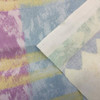 Textural Stripe by Wallquest | Blue, Yellow, Green, Purple | Home Decor Fabric