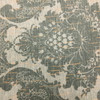Damask in Deep Green with Bronze | Home Decor Fabric | 56 Wide | By the Yard