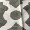 Quatrefoil in White and Dark Grey | Home Decor Fabric | 54 Wide | By the Yard