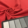 Bright Red Woven Upholstery Fabric | 59 Wide | By the Yard | Stain Resistant