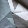 Large Scale Geometric in Gray and White | Upholstery Fabric | 56 Wide | BTY