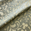 Green Leaf Flourishes | Drapery / Slipcover Fabric | 56 Wide | By the Yard
