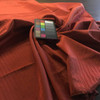 Red Sateen with Stripe Lines | Drapery / Upholstery Fabric | 55 W | By the Yard