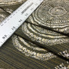 Fossils in Beige and Black | Upholstery / Slipcover Fabric | 57 W | By the Yard