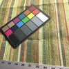 Horizontal Stripes Green and Red | Upholstery Fabric | 54 Wide | By the Yard