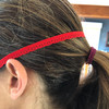 RED DESIGNER -- 1/4 Inch Sewing Elastic | Designer Lace Elastic | FOR COVID MASKS |