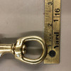 Snap Hook Brass - 3.5"