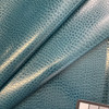 TEAL - Glossy Faux Snake Skin Upholstery Vinyl Fabric | CROCCO | BTY |