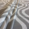 Large Scale Ogee | Gray / White | Premier Prints | Home Decor Fabric | 54 Wide