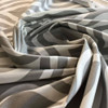 Large Scale Ogee | Gray / White | Premier Prints | Home Decor Fabric | 54 Wide