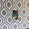 Large Scale Ogee | Gray / White | Premier Prints | Home Decor Fabric | 54 Wide