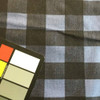 Buffalo Check 1.5inch Blue / Black | Premier Prints | Home Decor Fabric | 54 W