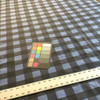 Buffalo Check 1.5inch Blue / Black | Premier Prints | Home Decor Fabric | 54 W